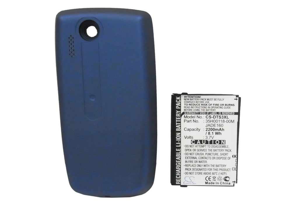 HTC Jade Jade 100 T3232 Touch 3G Mobile Phone Replacement Battery-5