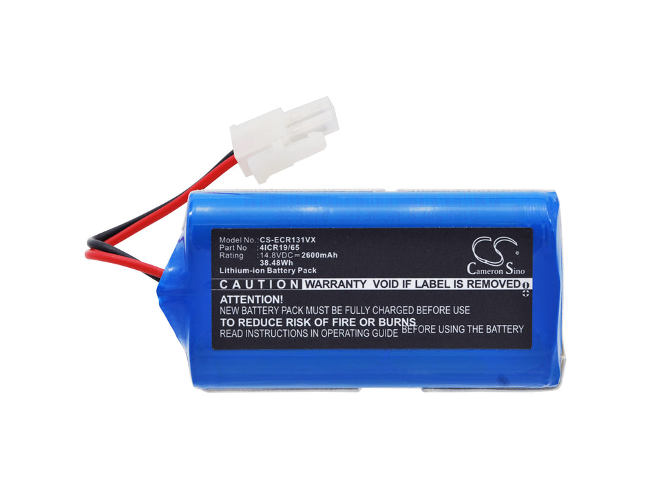 Ecovacs CR120 CR130 Deebot CEN540 Deebot CEN546 Deebot CEN550 Deebot CEN640 Deebot CEN646 Deebot CEN660 Deebot CR12 2600mAh Vacuum Replacement Battery-5