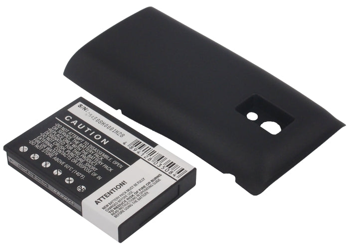 Sony Ericsson Xperia X10 Xperia X10a 2600mAh Black Mobile Phone Replacement Battery-3