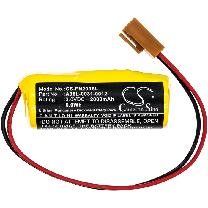 GE FANUC 0i-B FANUC 0i-D FANUC 0i-Mate-B FANUC 15-B FANUC 15i-A FANUC 15i-B FANUC 16 18-B FANUC 16 18-C FANUC 16i FANUC 18i FA PLC Replacement Battery-3