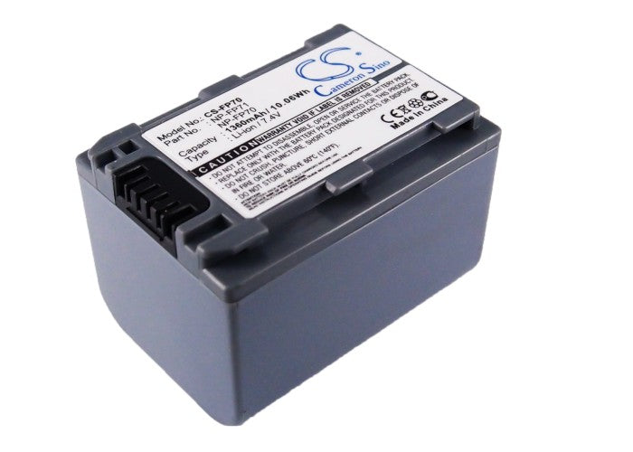 Sony DCR-DVD105 DCR-DVD105E DCR-DVD203 DCR 1360mAh Replacement Battery-main