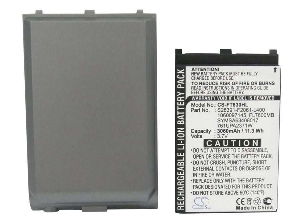 Fujitsu Loox T800 Loox T810 Loox T830 3060mAh Mobile Phone Replacement Battery-5