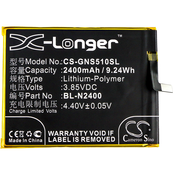 Gionee GN9007 S5.1 Pro Mobile Phone Replacement Battery-3