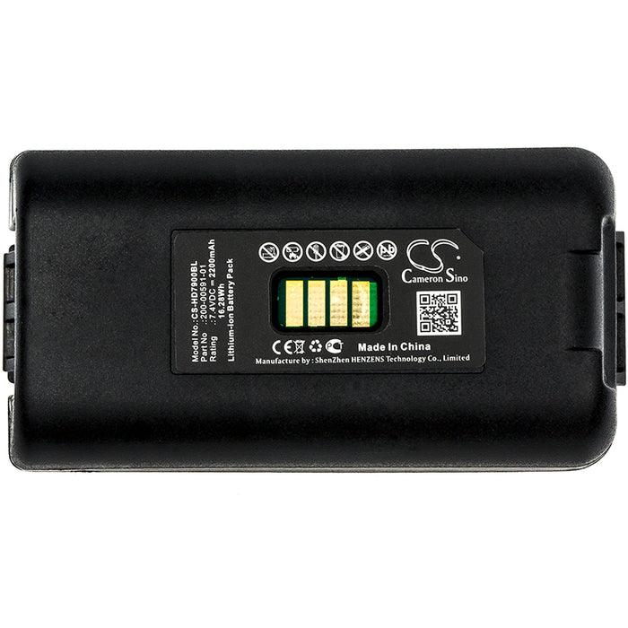 LXE MX6 2200mAh Replacement Battery-3