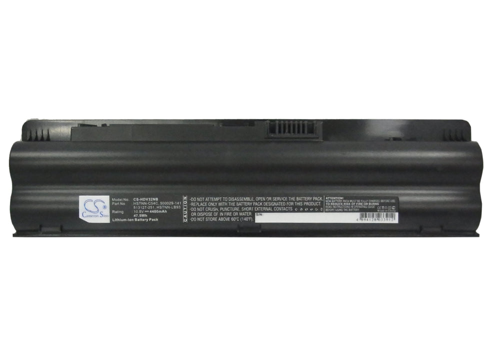 HP Pavilion dv3-2000 Pavilion dv3-2001tu Pavilion dv3-2001tx Pavilion dv3-2001xx Pavilion dv3-2002tu P 4400mAh Laptop and Notebook Replacement Battery-5