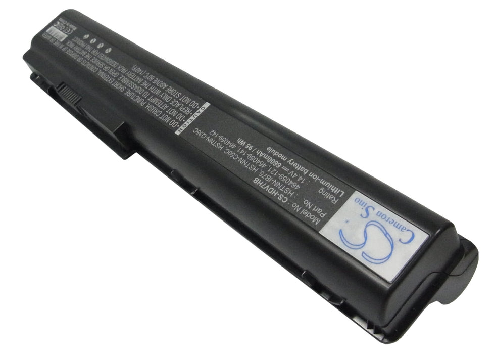 HP Pavilion DV7 Pavilion dv7- 1128ca Pavilion dv7 Series Pavilion dv7 CT Pavilion DV7-1000 Pavilion dv 6600mAh Laptop and Notebook Replacement Battery-2
