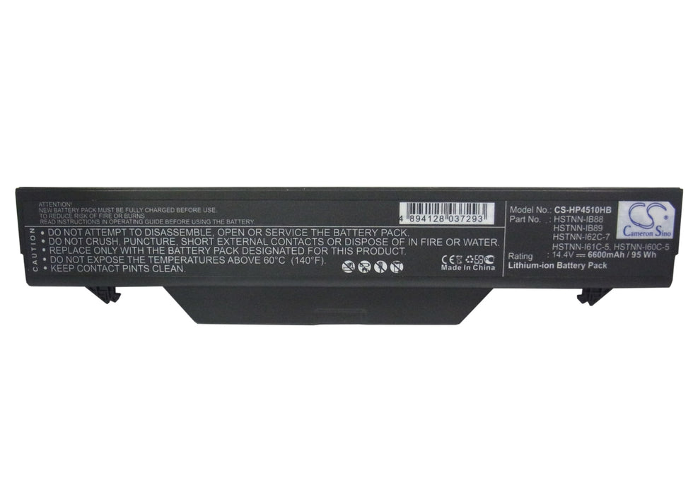 HP Probook 4510s ProBook 4510s CT Probook 4515s ProBook 4515s CT Probook 4710s ProBook 4710s CT Proboo 6600mAh Laptop and Notebook Replacement Battery-5