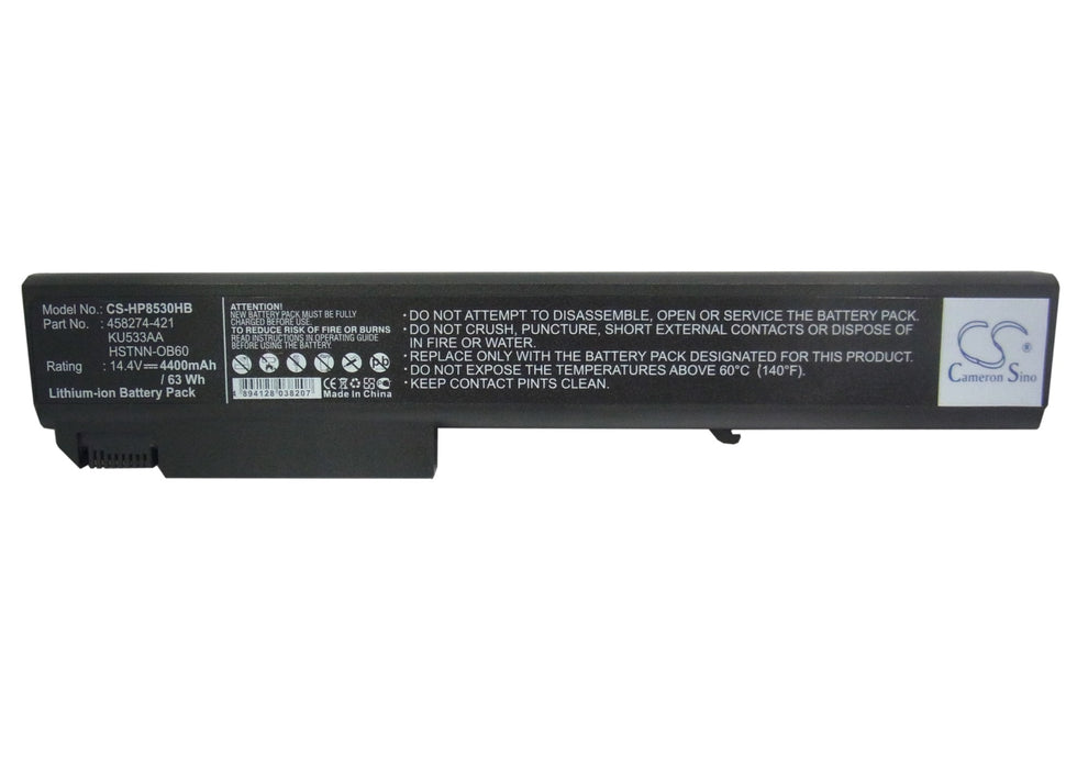 HP EliteBook 8530p EliteBook 8530w EliteBook 8540p EliteBook 8540w EliteBook 8730p EliteBook 8730w EliteBook 8 Laptop and Notebook Replacement Battery-5