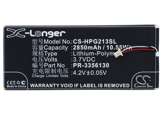 HP Slate 7 G2 1311 Slate 7 G2 1315 Replacement Battery-main