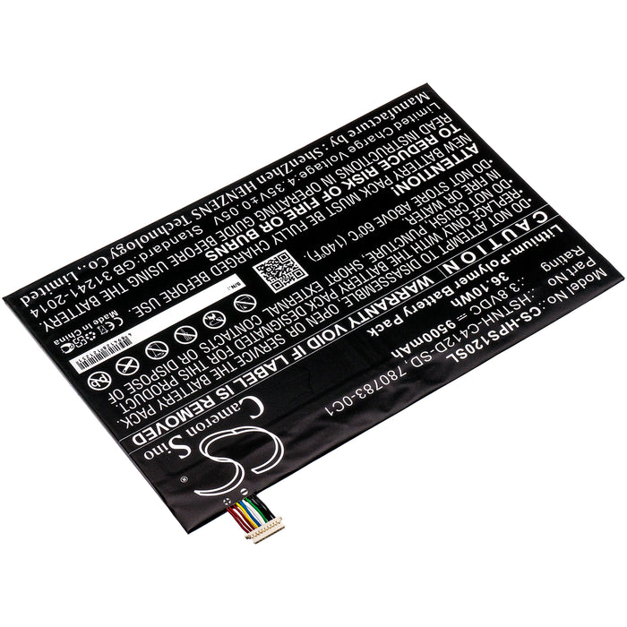 HP K7X87AA K7X87AA#ABA K7X88AA Pro Slate 12 QC8074 Tablet Replacement Battery-2