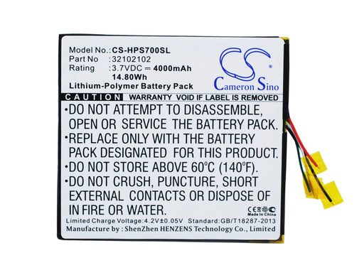 HP Slate 7 Extreme Replacement Battery-main