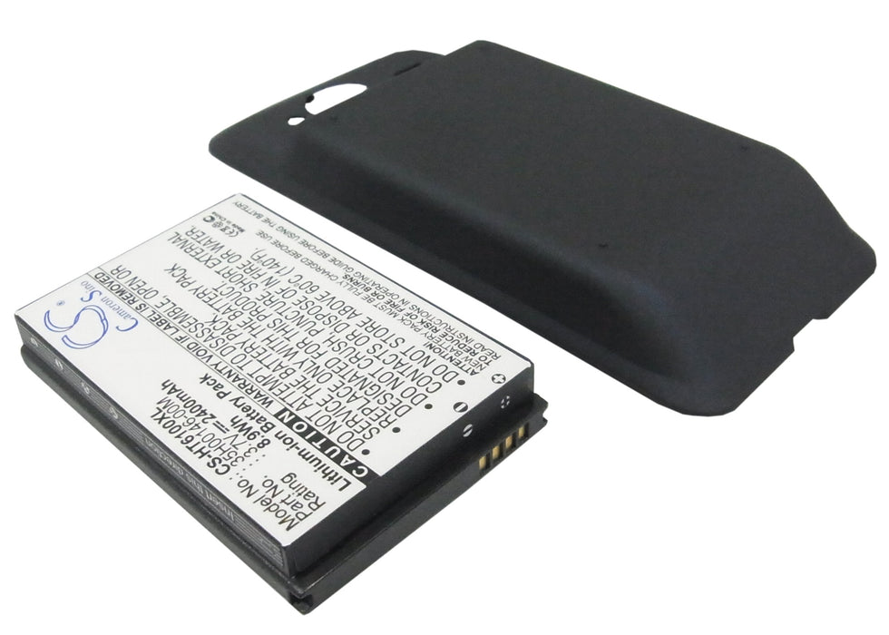 HTC EVO Shift 4G Knight PG06100 Speedy 2400mAh Mobile Phone Replacement Battery-2