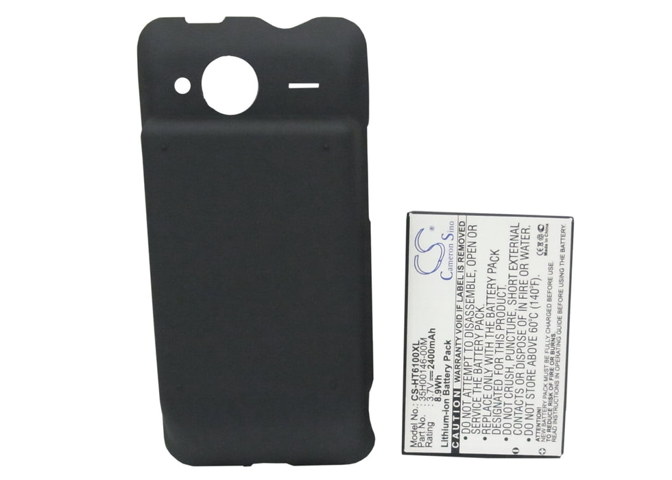 HTC EVO Shift 4G Knight PG06100 Speedy 2400mAh Mobile Phone Replacement Battery-5