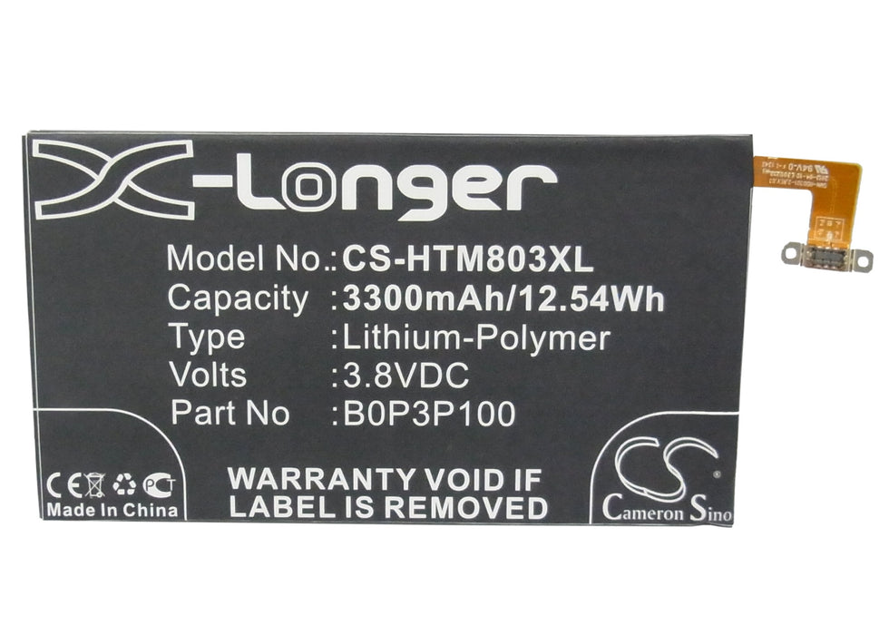 HTC 803S 809d HTC0P3P7 HTC6600LVW One Max One Max 8060 One Max LTE T6 Mobile Phone Replacement Battery-5
