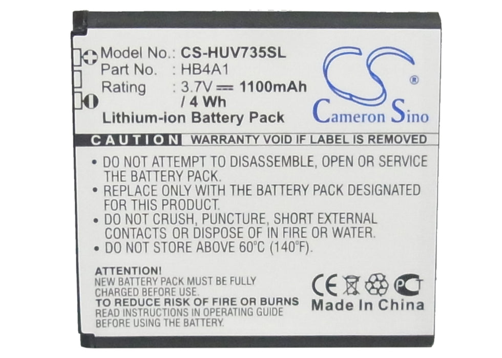 Huawei U6100 V735 V736 Mobile Phone Replacement Battery-5