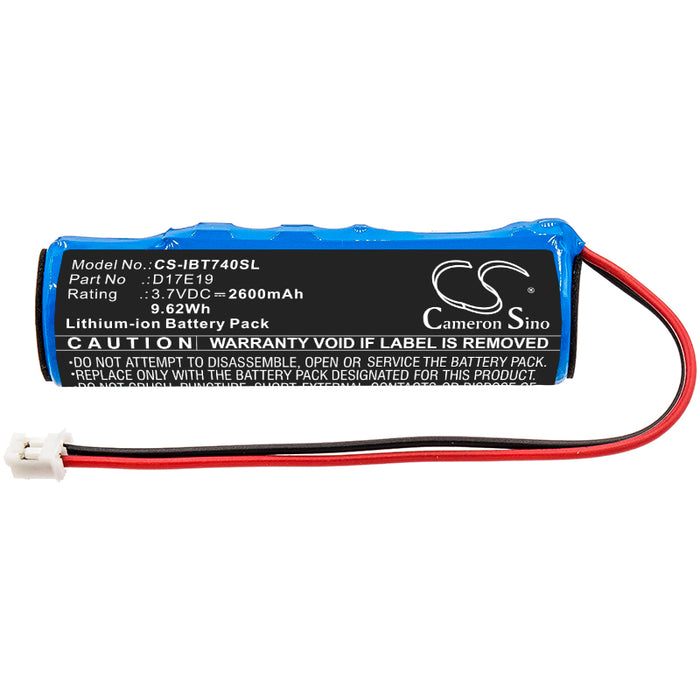 Ihome iBT74 Speaker Replacement Battery-3