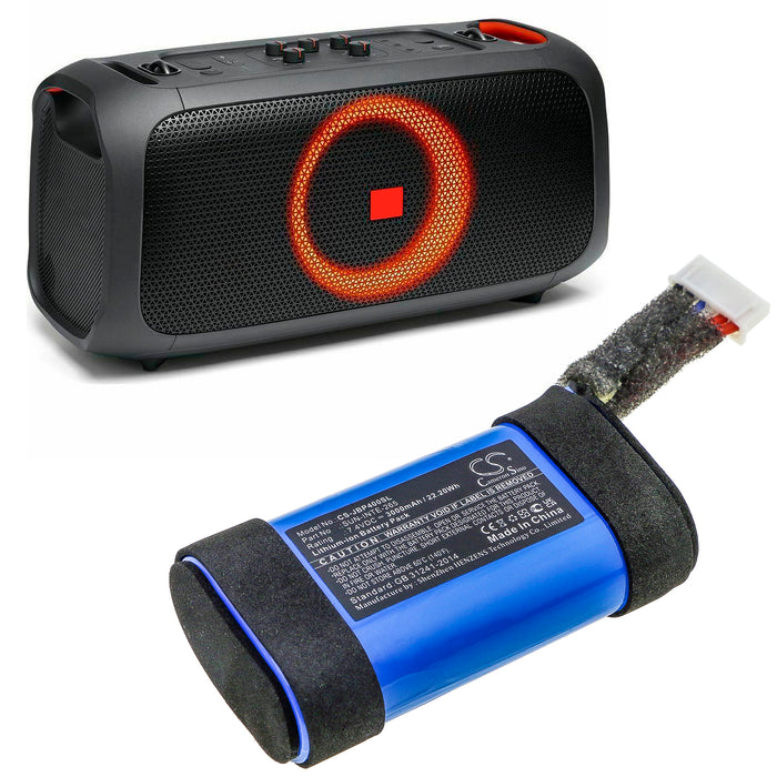 JBL PartyBox On-The-Go Speaker Replacement Battery-6