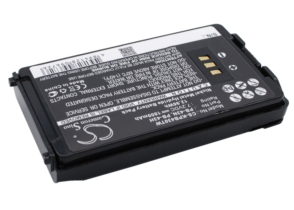 Kenwood TH-255A TH-K2AT TH-K2E TH-K2ET TH-K4AT TH-K4ET Two Way Radio Replacement Battery-3