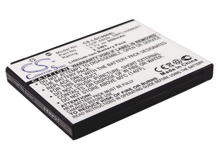 LG Arena GT950 Bliss UX700 Bliss UX-700 GC900 GC90 Replacement Battery-main