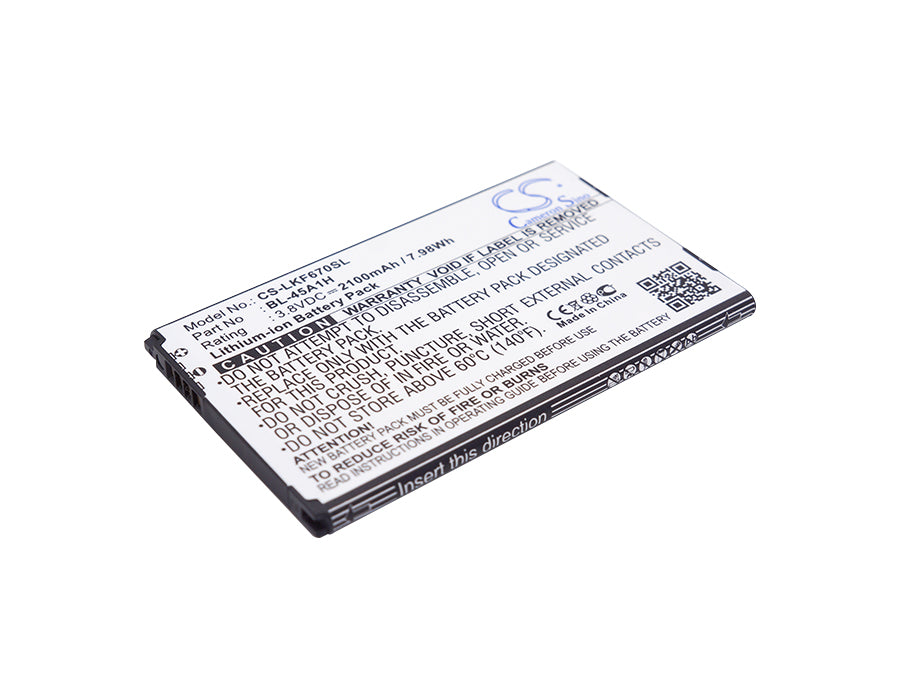 LG F670 F670K F670L F670S K10 K10 4G LTE K 2100mAh Replacement Battery-main