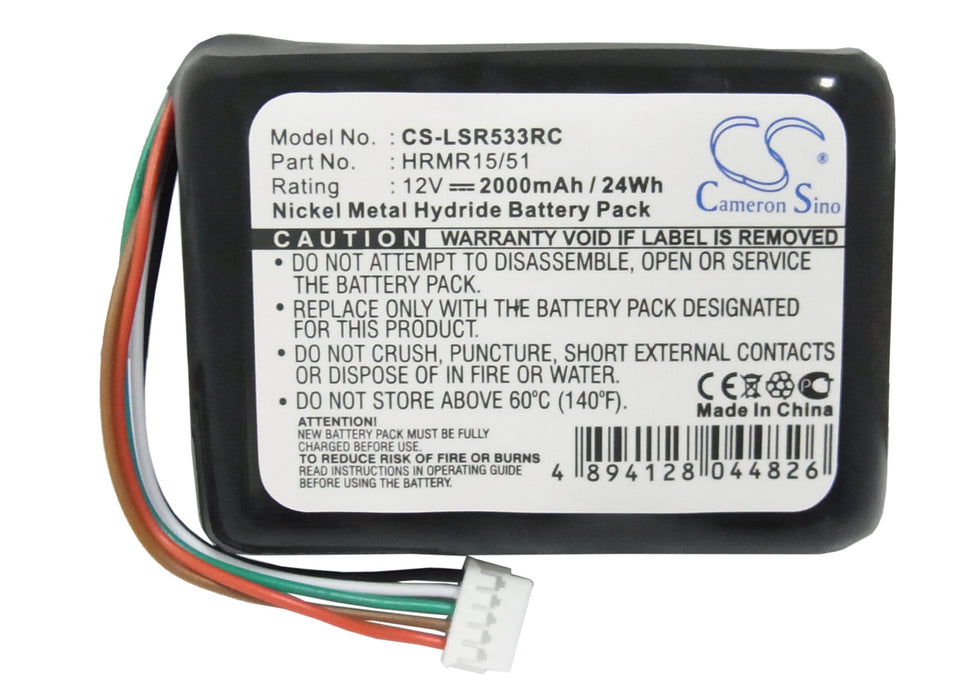 Logitech Squeezebox Radio XR0001 X-R0001 Remote Control Replacement Battery-5