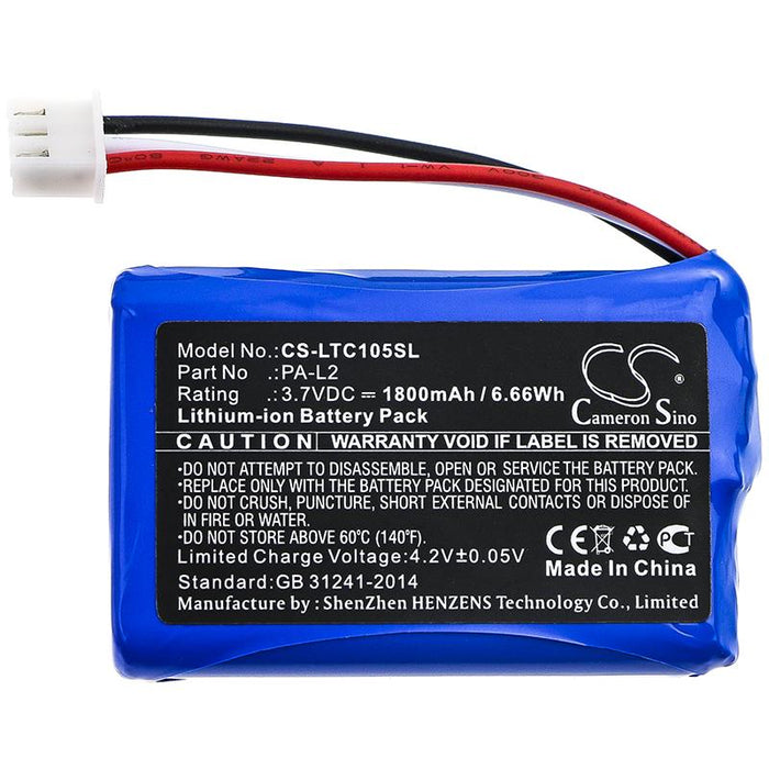 Labotect InControl 1050 Replacement Battery-3