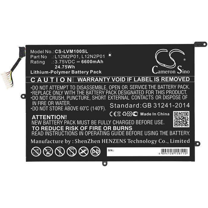 Lenovo Miix 10 ThinkPad Tablet 2 3679 - 10.1 Z2760 Tablet Replacement Battery-3