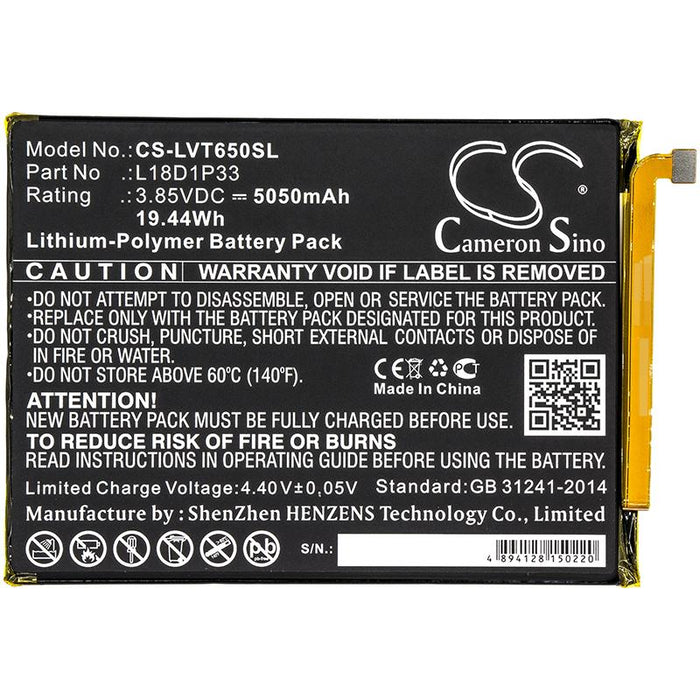Lenovo PB-6505M Tab V7 Tablet Replacement Battery-3