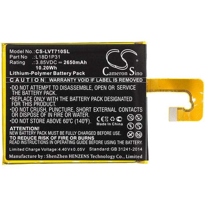 Lenovo TAB E7 TB-7104F Tablet Replacement Battery-3