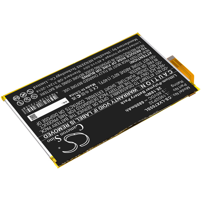 Lenovo Yoga Smart Tab YT-X705F Tablet Replacement Battery-2