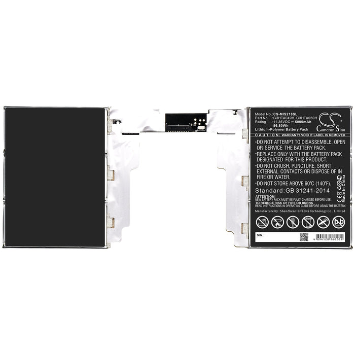 Microsoft Surface Book 2 1835 Surface Book 2 1835 13.5in Tabl Tablet Replacement Battery-3