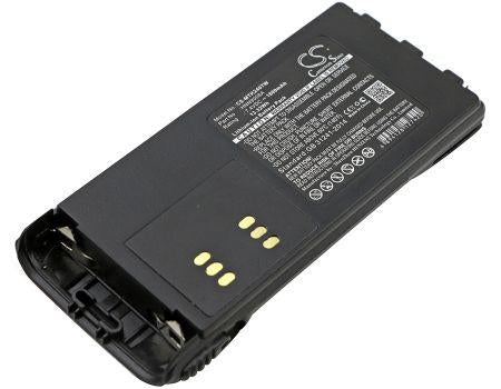 Motorola GP1280 GP140  Black Two Way Radio 1800mAh Replacement Battery-main