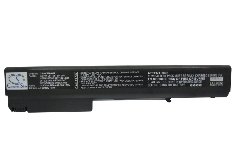 HP Business Notebook 6720t Business Notebook 7400 Business Notebook 8200 Business Notebook 8400 Busine 4400mAh Laptop and Notebook Replacement Battery-5