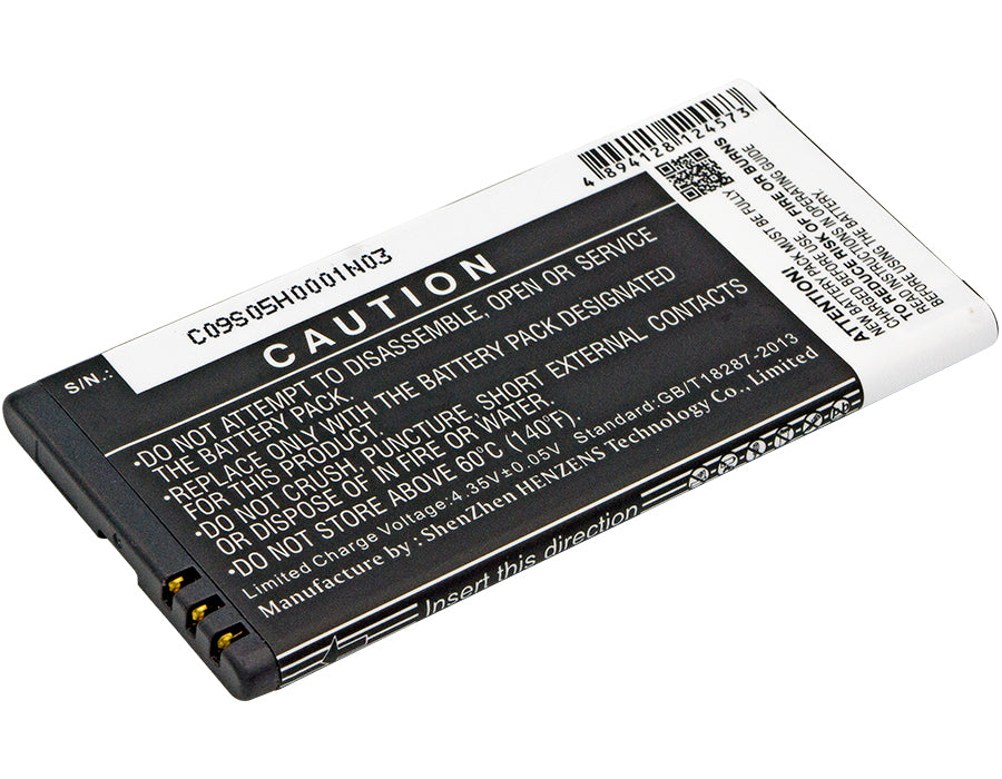 Nokia Lumia 550 Lumia 730 Lumia 730 Dual SIM Lumia 735 Lumia 735 Dual SIM Lumia 738 RM-1038 RM-1040 RM-1127 S 2200mAh Mobile Phone Replacement Battery-3