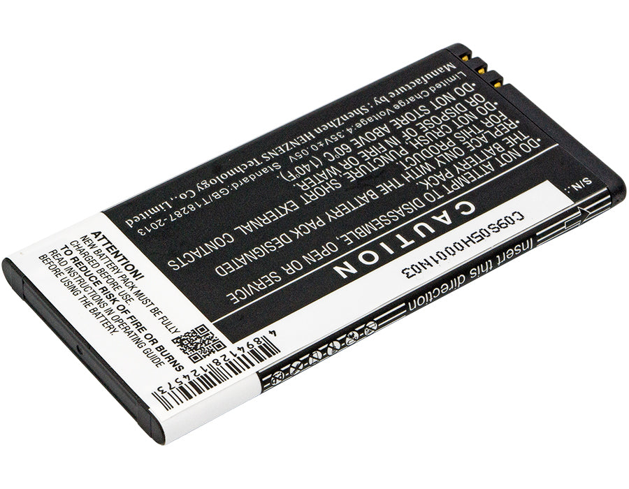 Nokia Lumia 550 Lumia 730 Lumia 730 Dual SIM Lumia 735 Lumia 735 Dual SIM Lumia 738 RM-1038 RM-1040 RM-1127 S 2200mAh Mobile Phone Replacement Battery-4