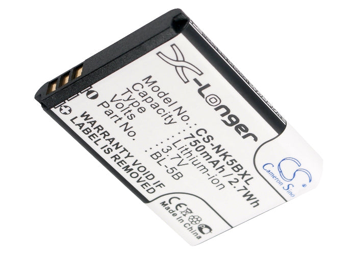 Minox DCC 5.0 DCC 5.1 Digital Classic DCC 5.1 750mAh Mobile Phone Replacement Battery-5