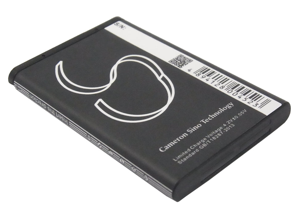 Uniscope U73 Black Barcode 750mAh Replacement Battery-4