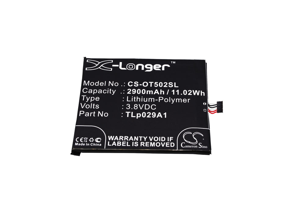 Alcatel One Touch Pop 3 5.5 OT-5025 OT-5025D Mobile Phone Replacement Battery-5