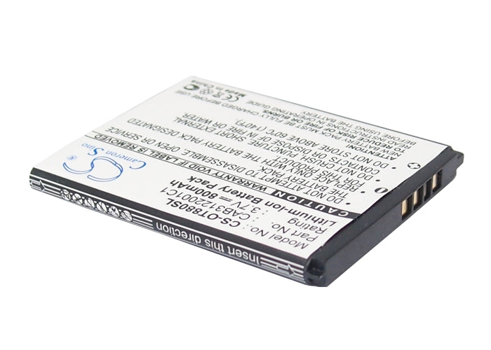 Alcatel A392 A392G Miss Sixty One Touch 2005 One Touch 2005D One Touch 510 One Touch 510A One Touch 602 One Touch 710 Mobile Phone Replacement Battery-2