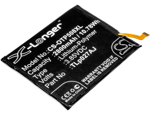Alcatel 5085D 5085G A5 A5 LED A5 LED Dual LTE A5 L Replacement Battery-main
