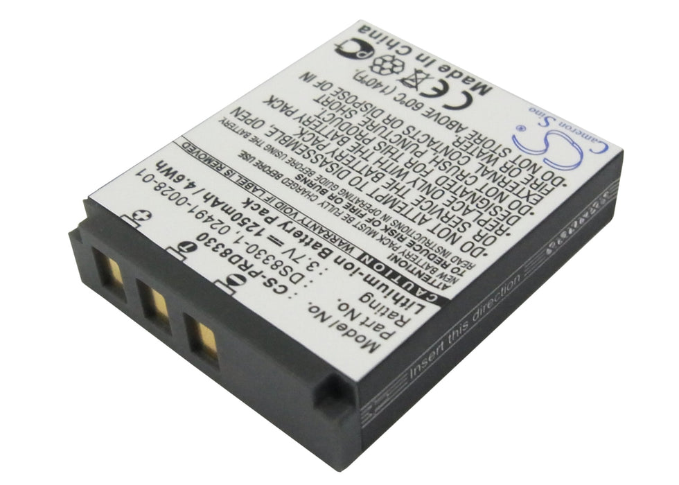 Prima DS-588 DS-8330 DS-8340 DS-8650 DS-888 DS-A350 Camera Replacement Battery-2
