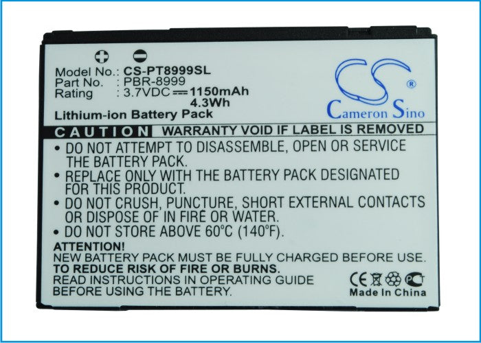 Pantech CDM-8999 CDM-8999 Crux Mobile Phone Replacement Battery-4