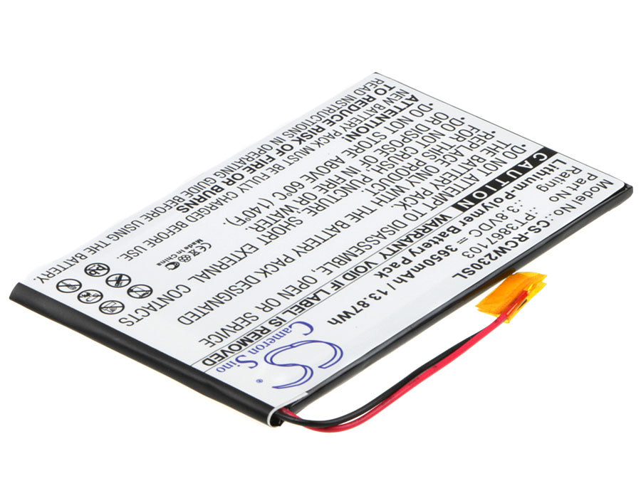 RCA 7in RCT6272W23 Tablet Replacement Battery-2