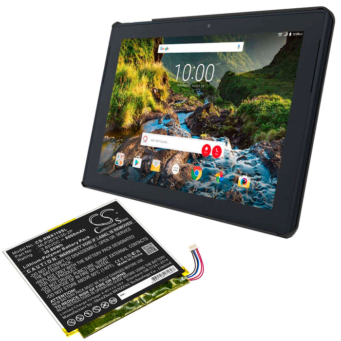 Verizon Ellipsis 10 HD Ellipsis 10 inch 32GB HD 4G QTAXIA1 Tablet Replacement Battery-6