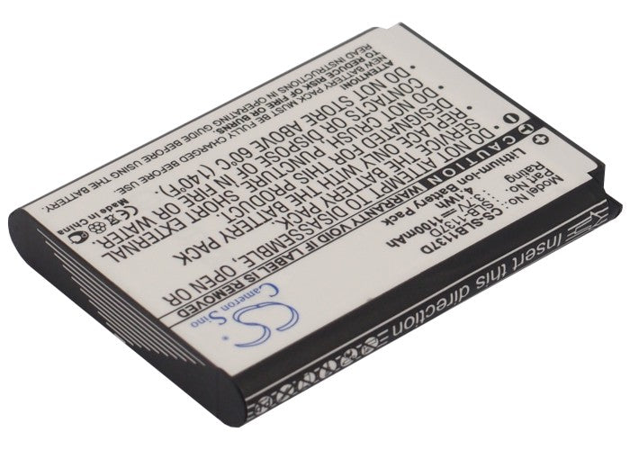 Samsung Digimax L74W i100 i80 i85 L74 Wide NV100HD NV103 NV106 HD NV11 NV24HD NV30 NV40 TL34HD Camera Replacement Battery-2