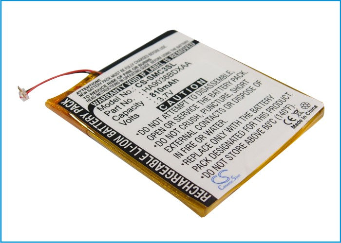 Samsung YP-CP3 YP-CP3AB XSH (4G) YP-CP3AB XSH (8G) YP-CP3CB (4G) YP-CP3CB (8G) Media Player Replacement Battery-2