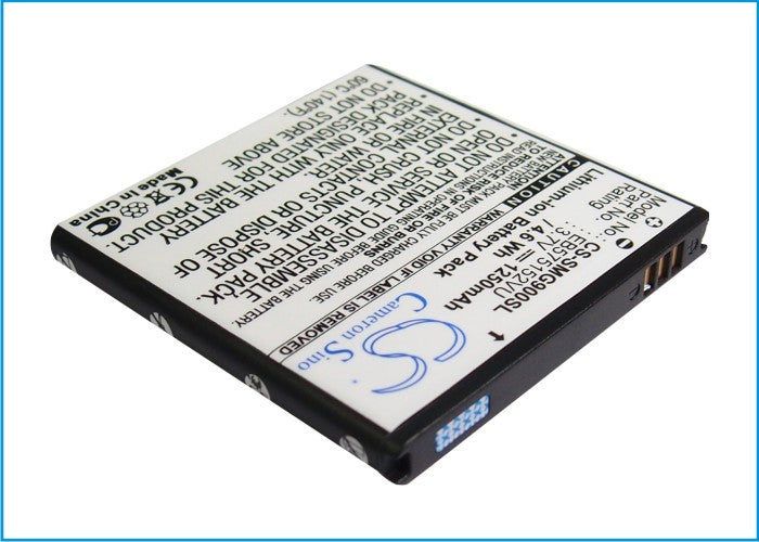 Samsung Captivate Glide Captivate I897 Cetus Cetus i917 Cetus SGH-i917 Epic 4G EPIC 4G TOUCH Fascinate 3G Foc 1250mAh Mobile Phone Replacement Battery-2