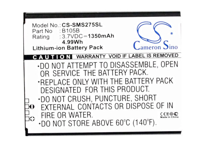 Samsung Galaxy Ace 3 LTE Galaxy Light Garda GT-I7275 GT-S7275 GT-S7275R SGH-T399 1350mAh Mobile Phone Replacement Battery-5