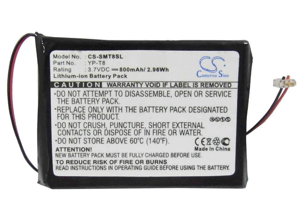 Samsung YP-T8 Media Player Replacement Battery-5