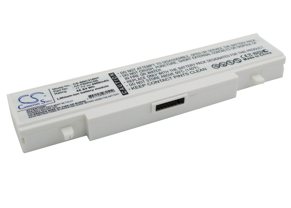 Samsung NP-540-JS03AU NP-NP-R540 NP-P210 NP-P210-BA01 NP-P210-BA02 NP-P210-BS01 NP-P210-BS02 NP- 4400mAh White Laptop and Notebook Replacement Battery-2